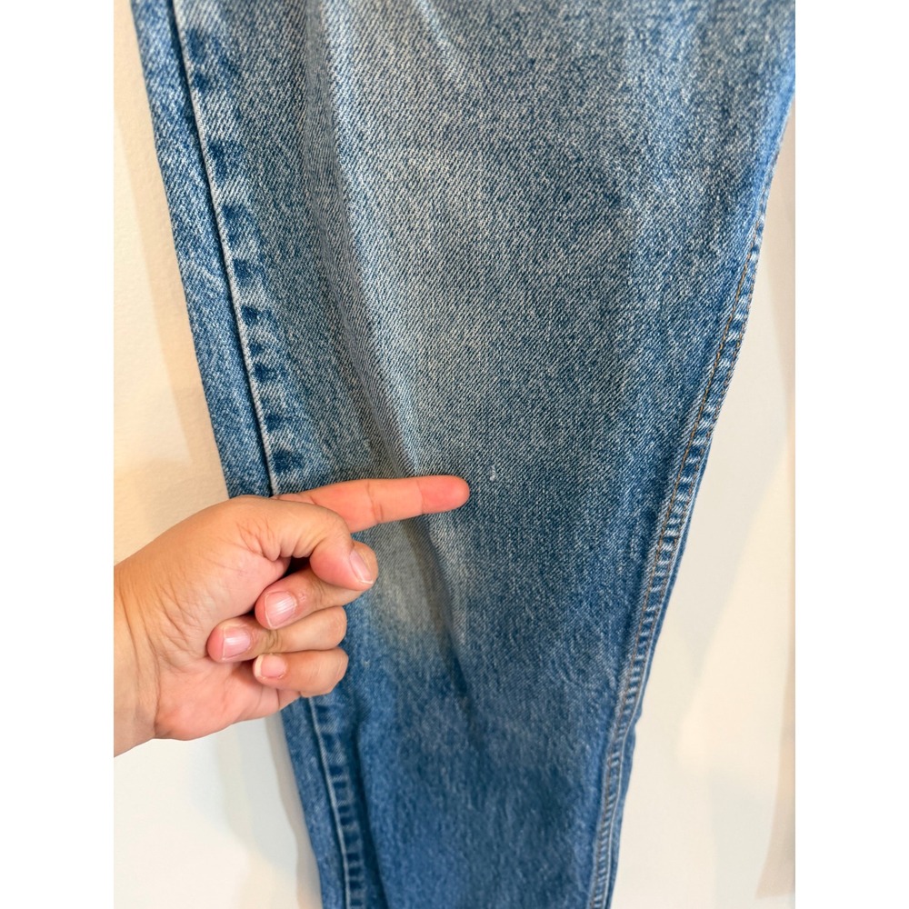 Vintage 90s Levis 505 Orange Tab Jeans Mens 34x31 Made in USA Straight Leg Denim - Picture 4 of 13